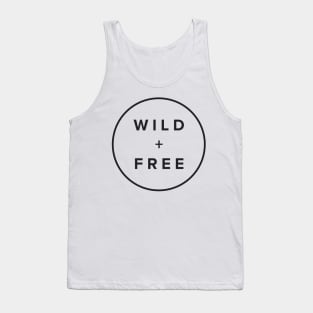 Wild and Free Circle Tank Top